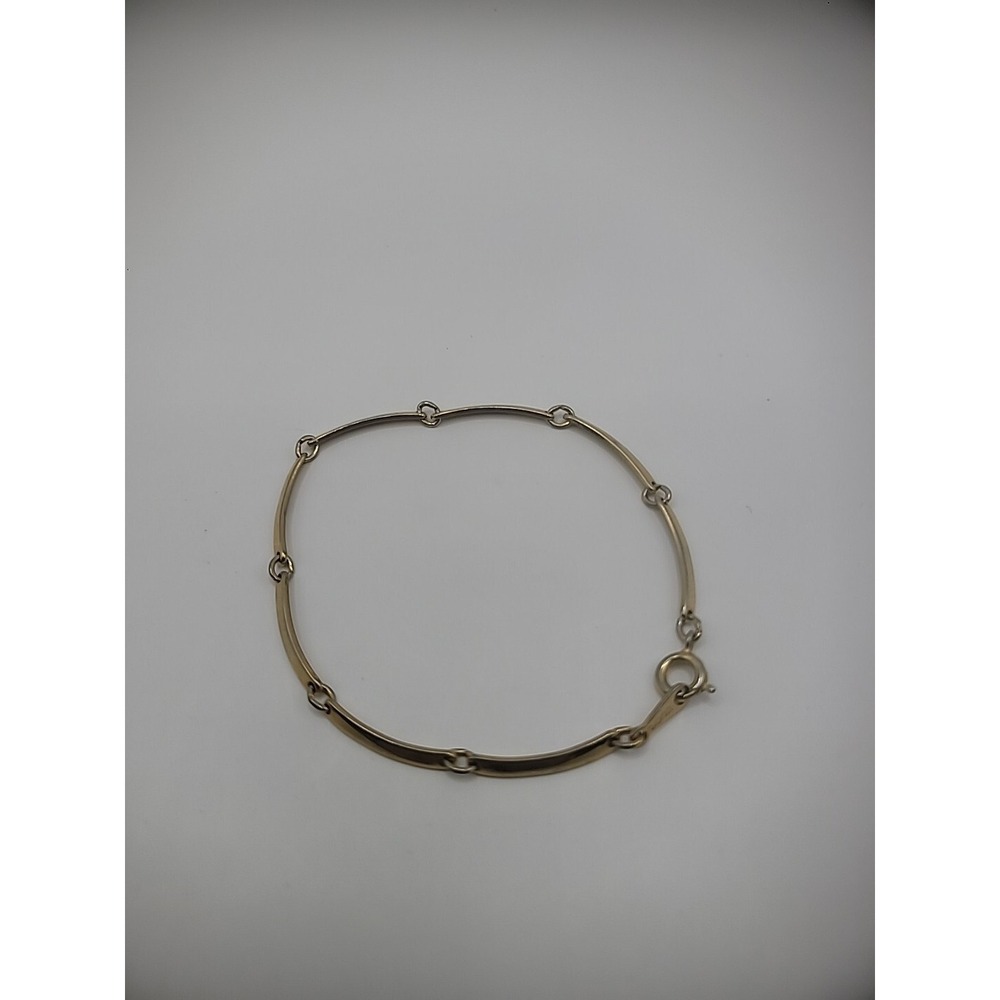 Vintage‎ Avon Gold Tone Linked Bracelet Jewelry Costume